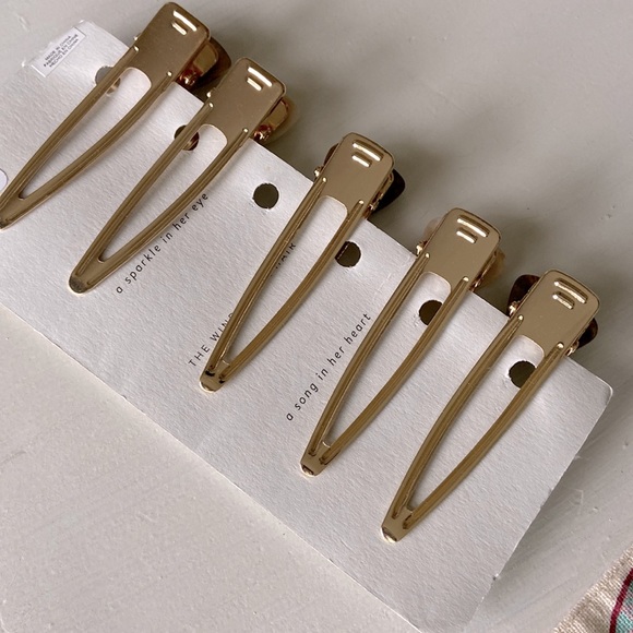 Anthropologie Reese Hair Clip Set - Picture 4 of 5